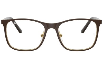 Brýle Ray-Ban Junior RY9551V 4078 Squared Hnědé