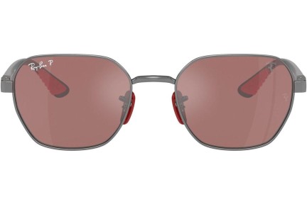 Sluneční brýle Ray-Ban RB3794M F001H2 Polarized Obdélníkové Šedé