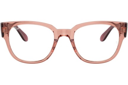 Brýle Ray-Ban RX7210 8314 Squared Růžové