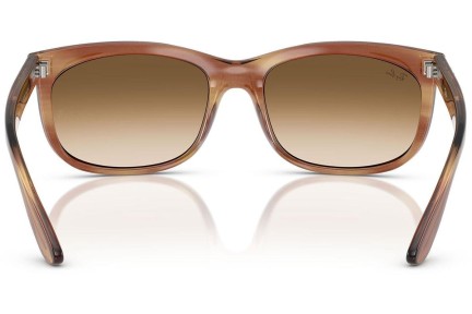 Sluneční brýle Ray-Ban RB2389 140351 Obdélníkové Hnědé