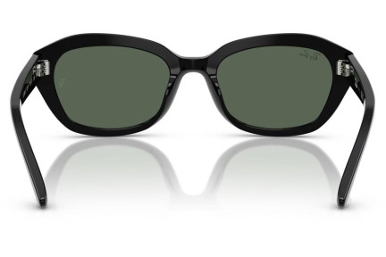 Sluneční brýle Ray-Ban Junior RJ9081S 100/71 Obdélníkové Černé