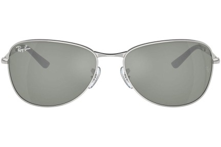 Sluneční brýle Ray-Ban RB3733 003/40 Pilot Stříbrné