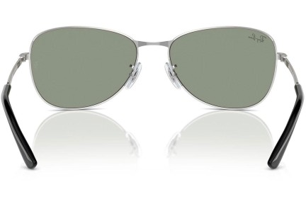 Sluneční brýle Ray-Ban RB3733 003/40 Pilot Stříbrné