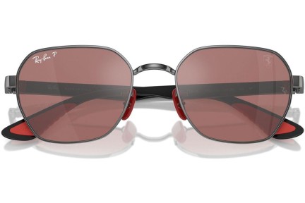 Sluneční brýle Ray-Ban RB3794M F001H2 Polarized Obdélníkové Šedé