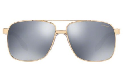 Sluneční brýle Versace VE2174 1002Z3 Polarized Squared Zlaté