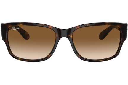 Sluneční brýle Ray-Ban RB4388 710/51 Obdélníkové Havana