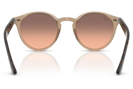 Sluneční brýle Ray-Ban RB2180F 678846 Okrouhlé Hnědé