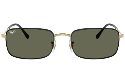 Sluneční brýle Ray-Ban RB3746 927158 Polarized Obdélníkové Zlaté