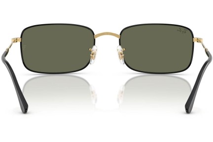 Sluneční brýle Ray-Ban RB3746 927158 Polarized Obdélníkové Zlaté