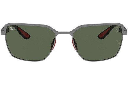 Sluneční brýle Ray-Ban RB3743M F09971 Squared Šedé