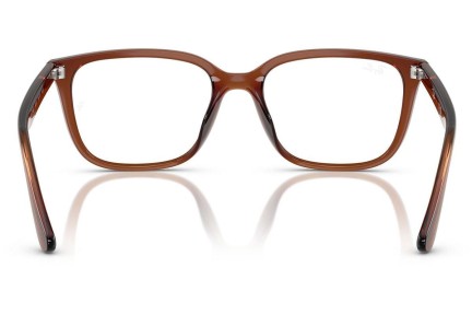 Brýle Ray-Ban RX7248D 8409 Squared Hnědé