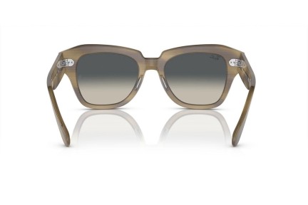 Sluneční brýle Ray-Ban State Street RB2186 140571 Squared Zelené