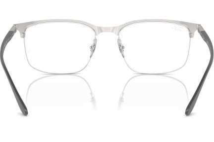 Brýle Ray-Ban RX6518 3163 Squared Stříbrné