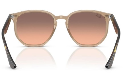 Sluneční brýle Ray-Ban RB4306 678846 Squared Béžové