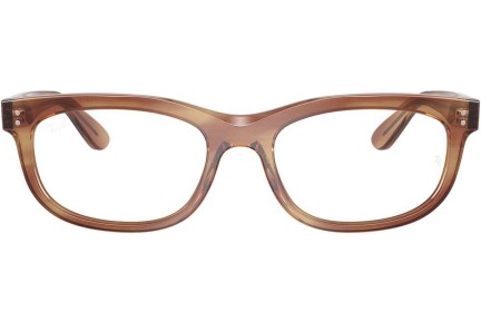 Brýle Ray-Ban RX5489 8399 Squared Hnědé