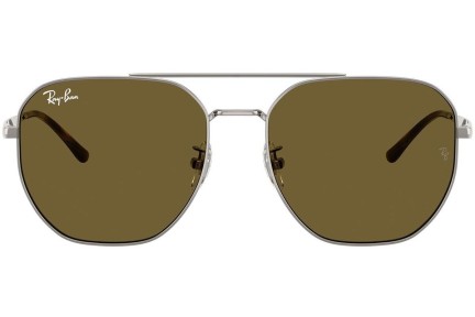 Sluneční brýle Ray-Ban RB3724D 004/73 Obdélníkové Šedé