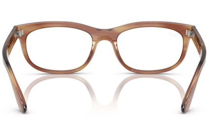 Brýle Ray-Ban RX5489 8399 Squared Hnědé