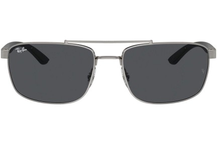 Sluneční brýle Ray-Ban RB3737 004/87 Obdélníkové Šedé