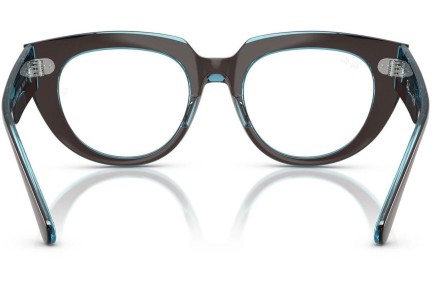 Brýle Ray-Ban RX5586 8366 Squared Hnědé