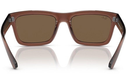 Sluneční brýle Ray-Ban Warren RB4396 667873 Obdélníkové Hnědé