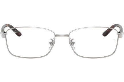 Brýle Ray-Ban RX6527D 2595 Squared Stříbrné