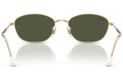 Sluneční brýle Ray-Ban RB3749 001/31 Obdélníkové Zlaté