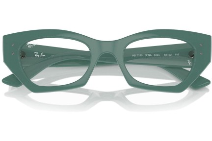 Brýle Ray-Ban RX7330 8345 Cat Eye Zelené