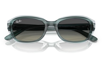 Sluneční brýle Ray-Ban Junior RJ9081S 717511 Obdélníkové Zelené