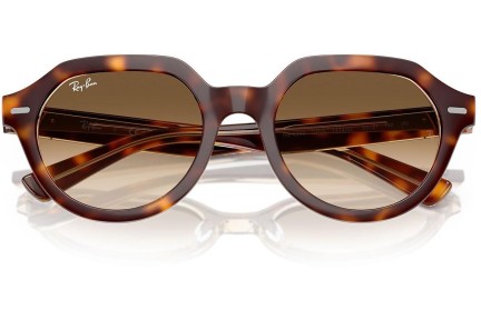 Sluneční brýle Ray-Ban Gina RB4399 141451 Squared Havana