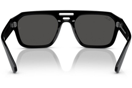 Sluneční brýle Ray-Ban Corrigan RB4397 667787 Flat Top Černé