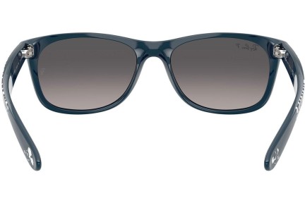 Sluneční brýle Ray-Ban New Wayfarer RB2132 6796M3 Polarized Squared Modré