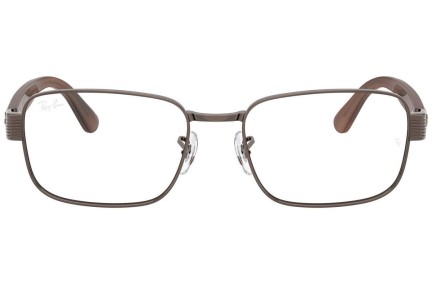 Brýle Ray-Ban RX6529 3182 Squared Hnědé