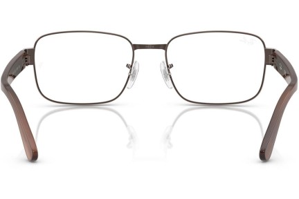 Brýle Ray-Ban RX6529 3182 Squared Hnědé