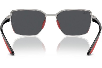 Sluneční brýle Ray-Ban RB3743M F10087 Squared Šedé