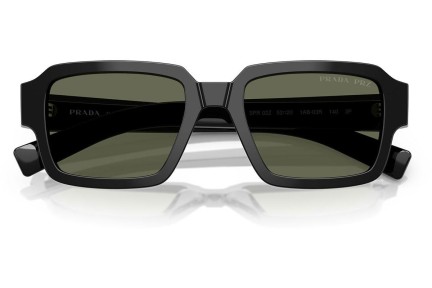 Sluneční brýle Prada PR02ZS 1AB03R Polarized Obdélníkové Černé