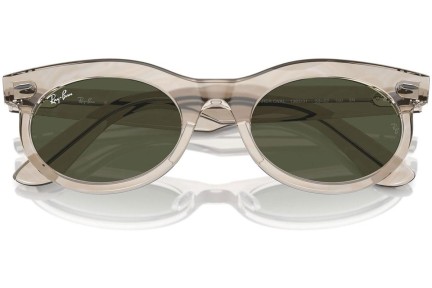 Sluneční brýle Ray-Ban RB2242 138331 Browline Šedé