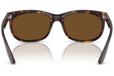 Sluneční brýle Ray-Ban RB2389 902/57 Polarized Obdélníkové Havana