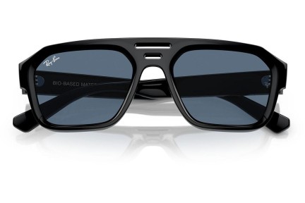 Sluneční brýle Ray-Ban Corrigan RB4397 667780 Flat Top Černé