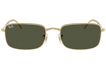 Sluneční brýle Ray-Ban RB3746 001/31 Obdélníkové Zlaté