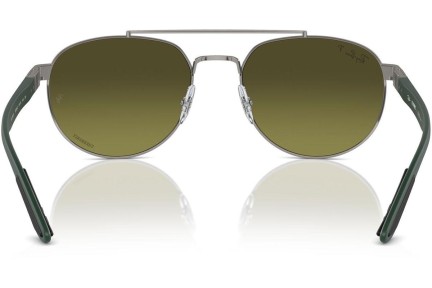 Sluneční brýle Ray-Ban RB3736CH 92696O Polarized Obdélníkové Šedé