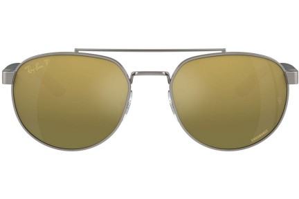 Sluneční brýle Ray-Ban RB3736CH 92696O Polarized Obdélníkové Šedé