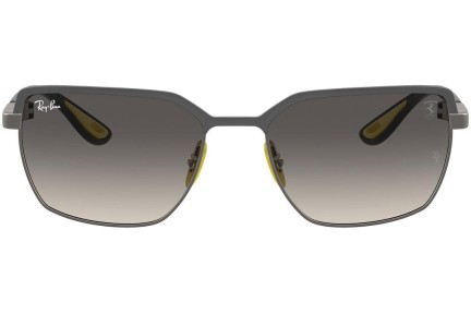 Sluneční brýle Ray-Ban RB3743M F10111 Squared Šedé