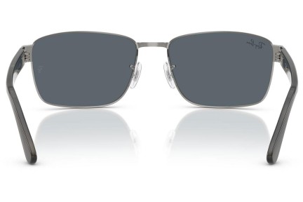 Sluneční brýle Ray-Ban RB3750 004/R5 Squared Šedé