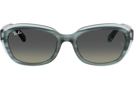 Sluneční brýle Ray-Ban Junior RJ9081S 717511 Obdélníkové Zelené