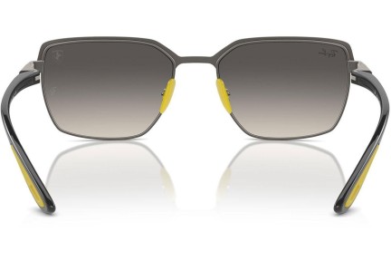 Sluneční brýle Ray-Ban RB3743M F10111 Squared Šedé