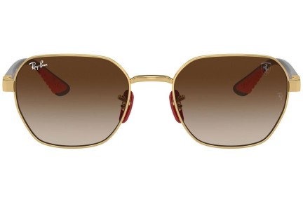 Sluneční brýle Ray-Ban RB3794M F02913 Obdélníkové Zlaté