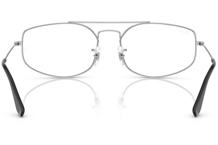 Brýle Ray-Ban RX6545 2501 Obdélníkové Stříbrné