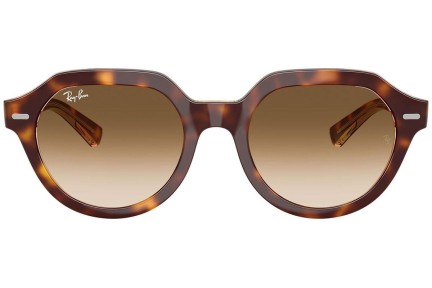 Sluneční brýle Ray-Ban Gina RB4399 141451 Squared Havana