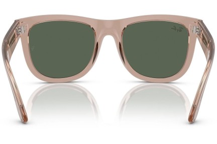 Sluneční brýle Ray-Ban Wayfarer Reverse RBR0502S 6727VR Squared Hnědé