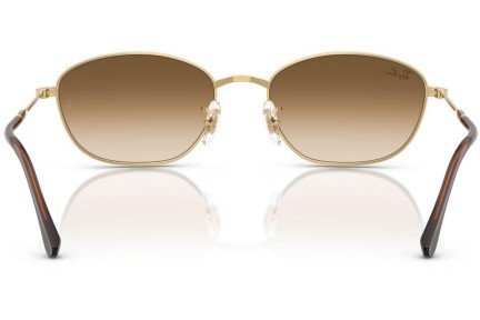 Sluneční brýle Ray-Ban RB3749 001/51 Obdélníkové Zlaté